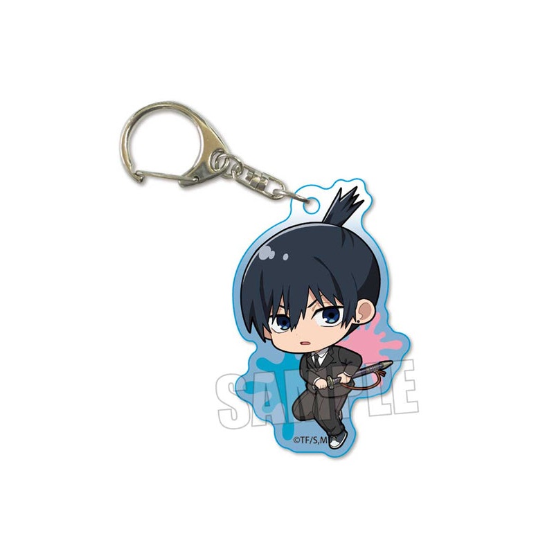 Chainsaw Man Bell House Action Series Acrylic Key Chain Hayakawa Aki