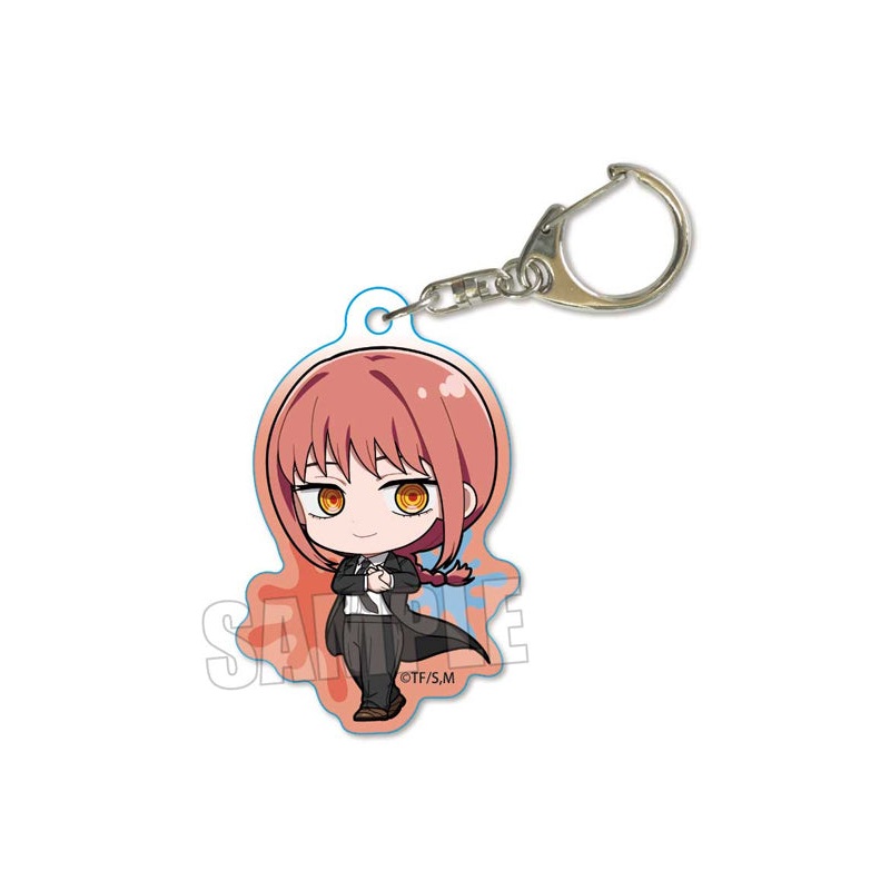 Chainsaw Man Bell House Action Series Acrylic Key Chain Makima