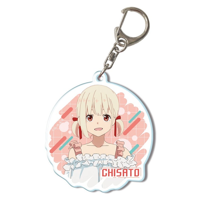 Lycoris Recoil Licence Agent Acrylic Key Chain Ver.3 Design 01 Nishikigi Chisato A