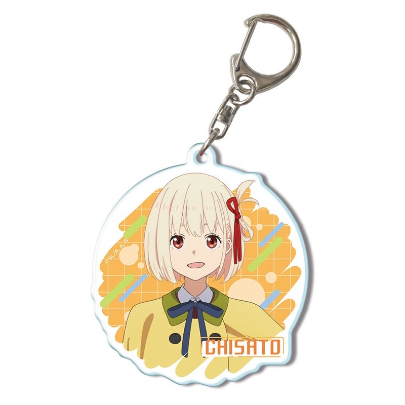 Lycoris Recoil Licence Agent Acrylic Key Chain Ver.3 Design 02 Nishikigi Chisato B