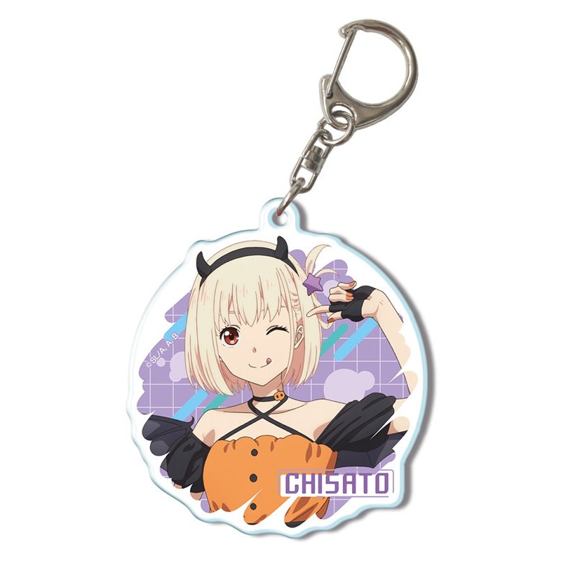 Lycoris Recoil Licence Agent Acrylic Key Chain Ver.3 Design 03 Nishikigi Chisato C