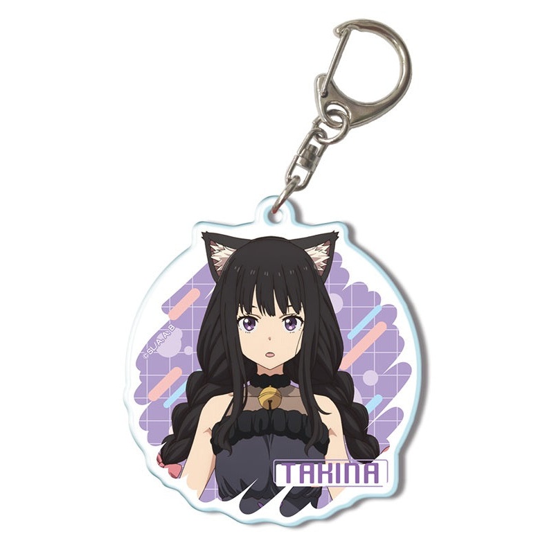 Lycoris Recoil Licence Agent Acrylic Key Chain Ver.3 Design 07 Inoue Takina D