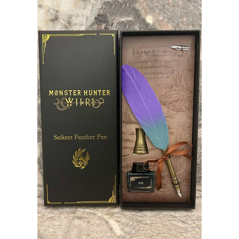 Monster Hunter Wilds Capcom Seikret Feather Pen