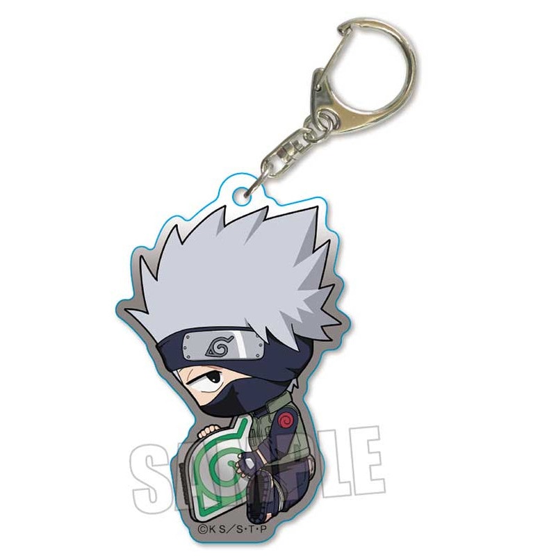 NARUTO Bell House GyuGyutto Acrylic Key Chain Hatake Kakashi