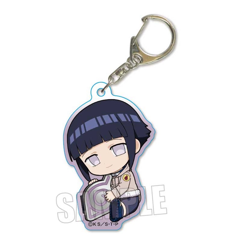 NARUTO Bell House GyuGyutto Acrylic Key Chain Hyuga Hinata