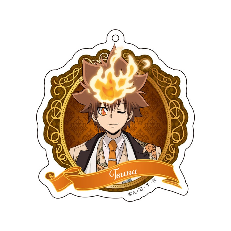 Reborn! Medicos Entertainment Original Illustration Acrylic Key Chain Suit Ver.1 Sawada Tsunayoshi