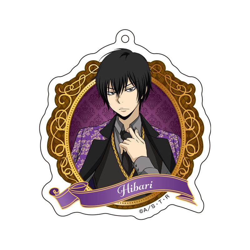 Reborn! Medicos Entertainment Original Illustration Acrylic Key Chain Suit Ver.3 Hibari Kyoya