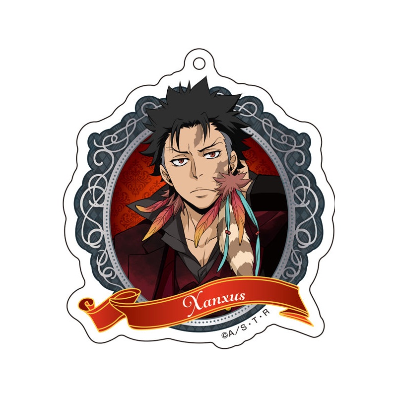 Reborn! Medicos Entertainment Original Illustration Acrylic Key Chain Suit Ver.6 XANXUS