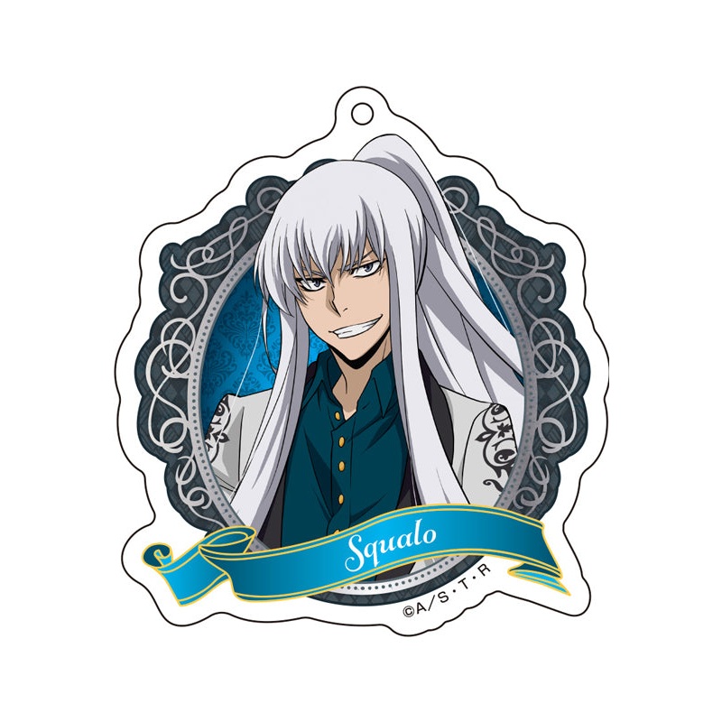 Reborn! Medicos Entertainment Original Illustration Acrylic Key Chain Suit Ver.7 Superbia Squalo