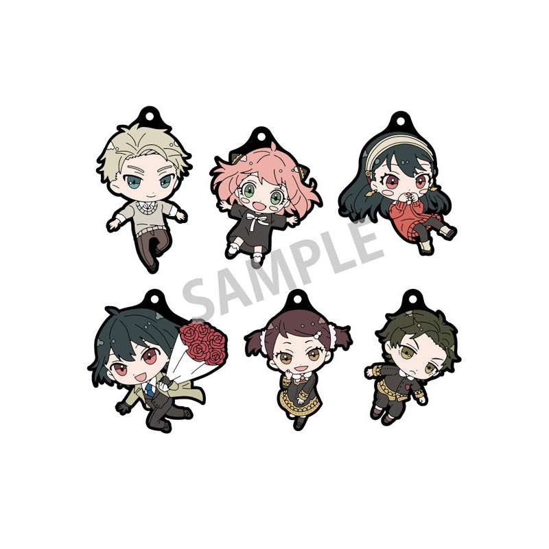 SPY x FAMILY KAMIO JAPAN Trading Rubber Strap Okkochi 2(1 Random)