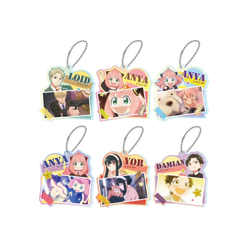 SPY x FAMILY Twinkle Collage Acrylic Key Chain Vol.2(1 Random)