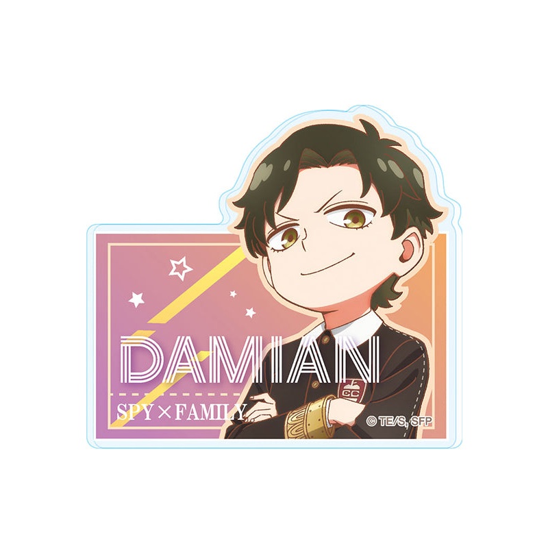SPY x FAMILY Twinkle Rotating Clip Stand Damian Desmond