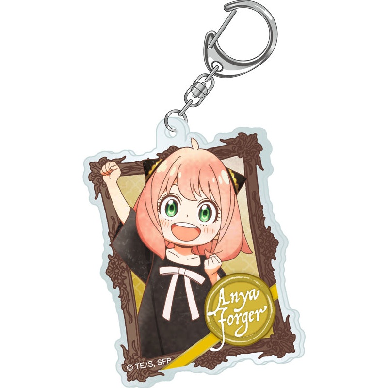 SPY x FAMILY Twinkle Vintage Series Acrylic Key Chain Vol.2 Anya Forger A
