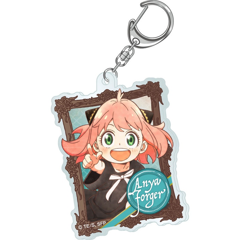 SPY x FAMILY Twinkle Vintage Series Acrylic Key Chain Vol.2 Anya Forger B