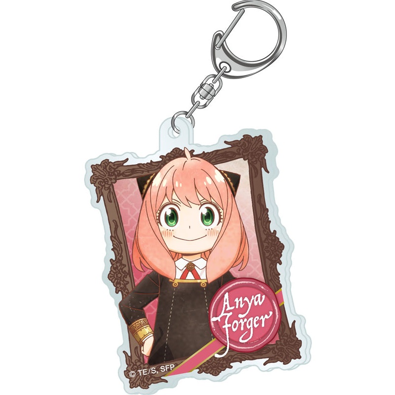 SPY x FAMILY Twinkle Vintage Series Acrylic Key Chain Vol.2 Anya Forger C