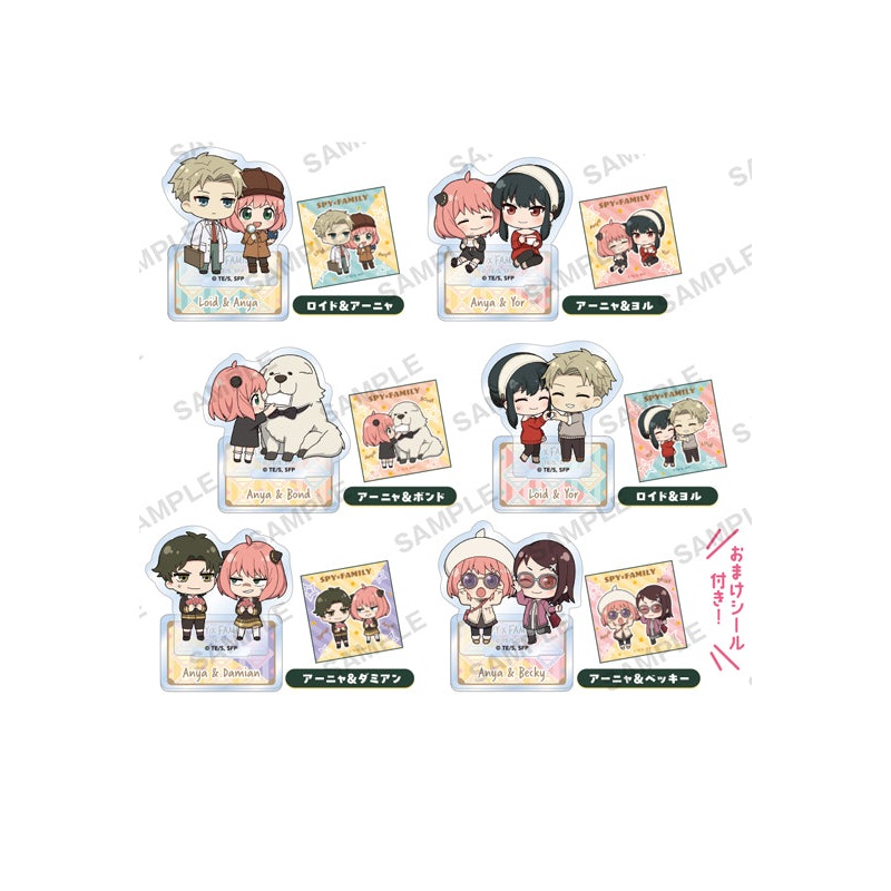 SPYFAMILY BUSHIROAD CREATIVE Petit acrylic stand Duo Collection BOXver.BOX