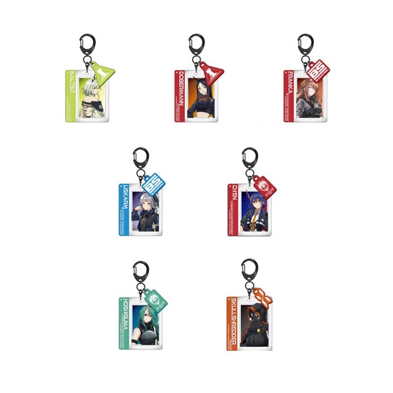 Arknights: Prelude to Dawn AmiAmi Logo Charm Key Chain Vol.2(1 Random)