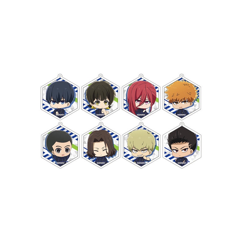 Blue Lock sign Trading Acrylic Key Chain Ver.A(1 Random)