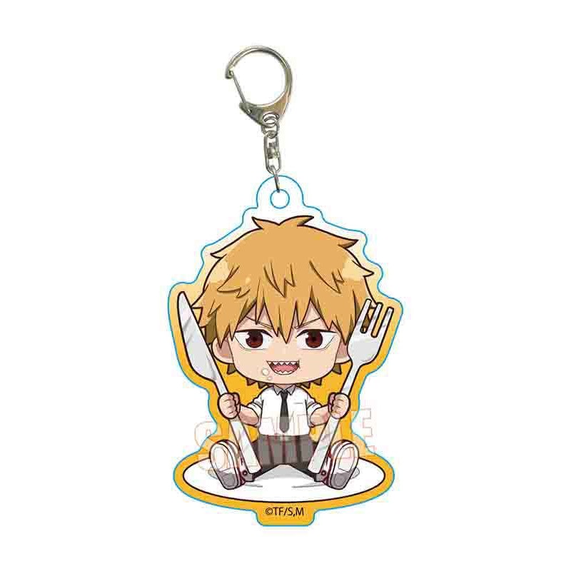 Chainsaw Man Bell House Gochi Chara Acrylic Key Chain Denji