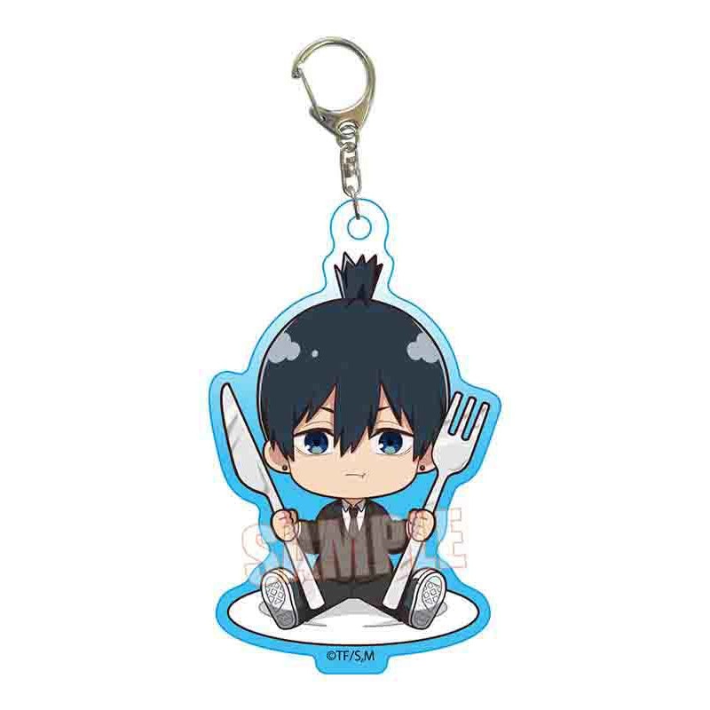 Chainsaw Man Bell House Gochi Chara Acrylic Key Chain Hayakawa Aki
