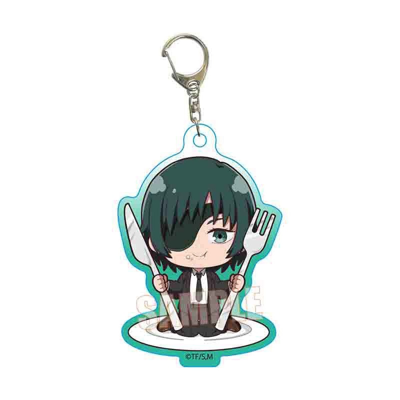 Chainsaw Man Bell House Gochi Chara Acrylic Key Chain Himeno