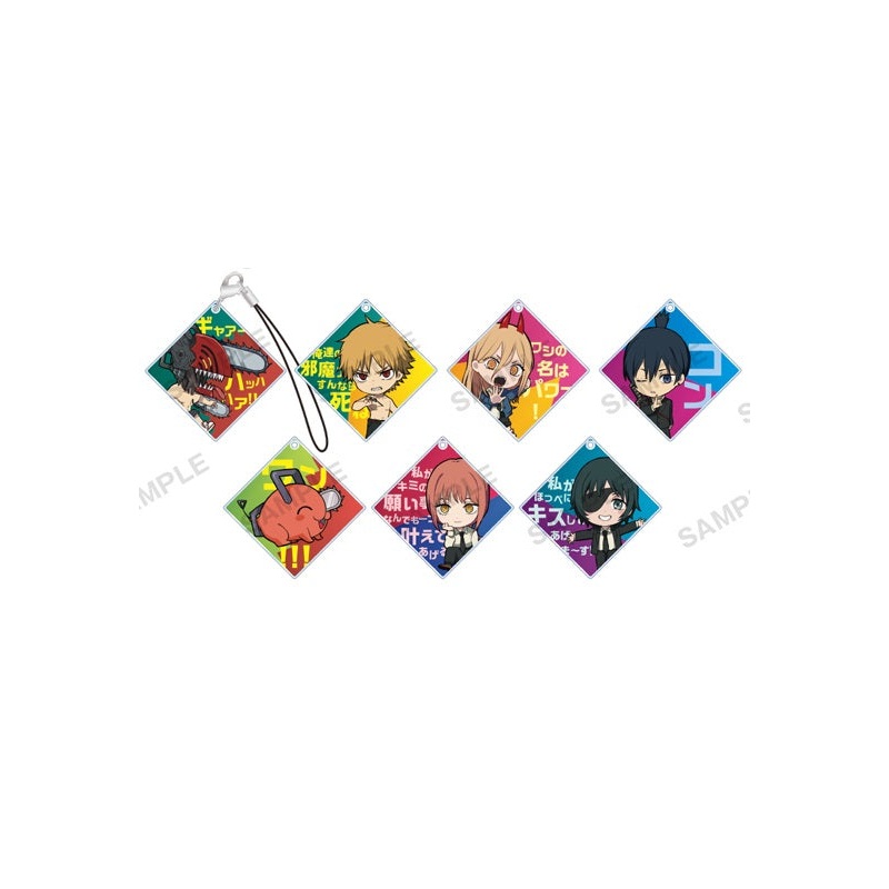 Chainsaw Man Bushiroad Creative Capsule Acrylic Strap with Words(1 Random)