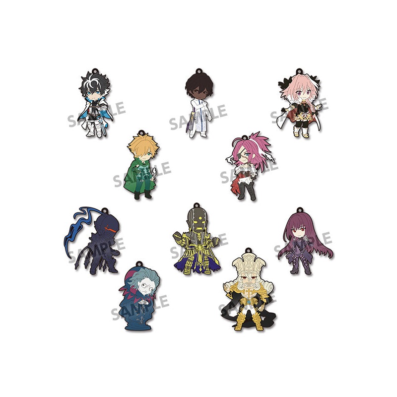 Fate/EXTELLA LINK HOBBY STOCK Pikuriru! Fate/EXTELLA LINK Trading Rubber Strap(1 Random Blind Pack)
