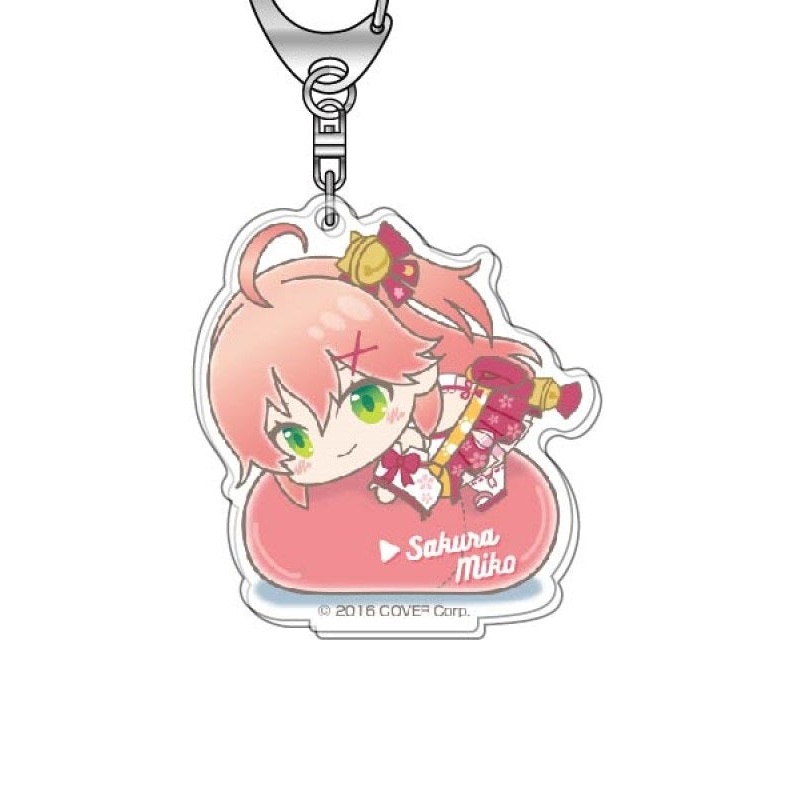 Hololive Bandai Acrylic Key Chain Hug Meets Vol.1 04 Sakura Miko AK