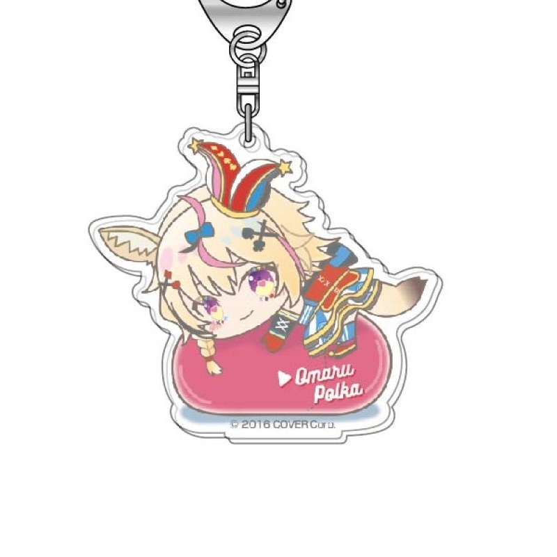 Hololive Bandai Acrylic Key Chain Hug Meets Vol.1 09 Omaru Polka AK