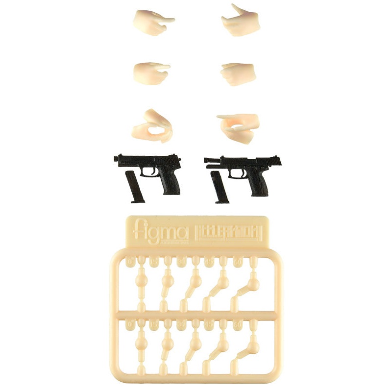Little Armory TOMYTEC LAOP12: figma Hands for Guns 2 - Handgun Set