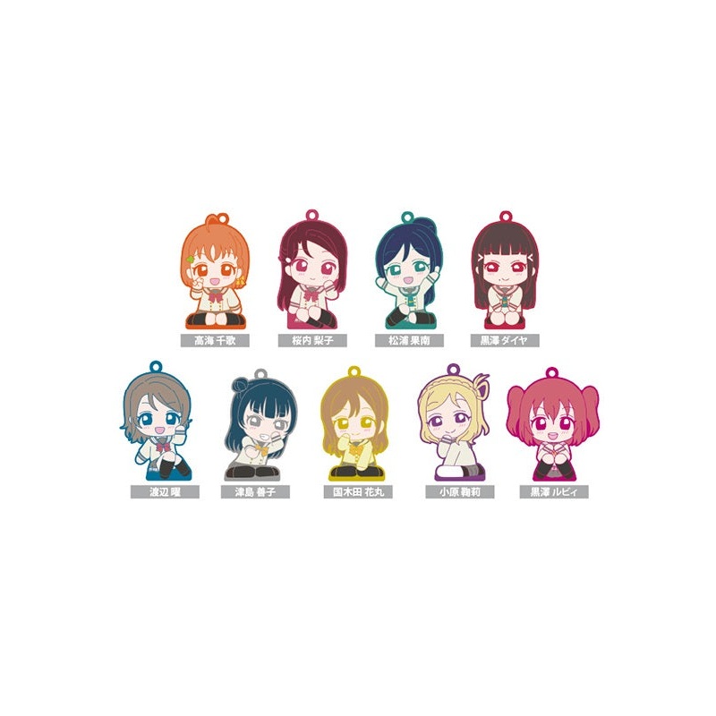Love Live! Sunshine!! TAPIOCA Osuwari Rubber Stand (1 Random)