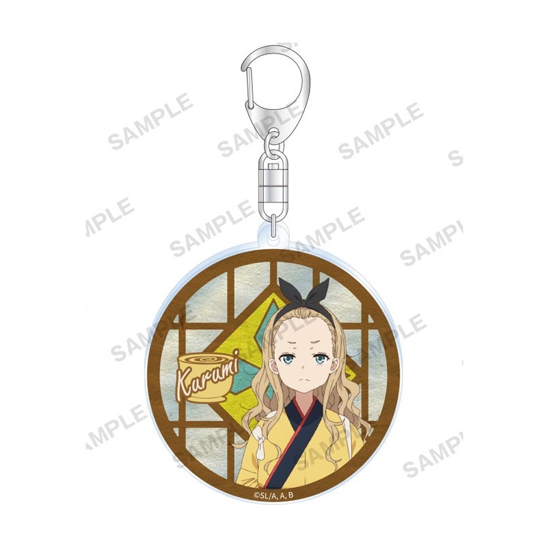 Lycoris Recoil Bushiroad Creative Acrylic Key Chain Kurumi Cafe LycoReco Ver.