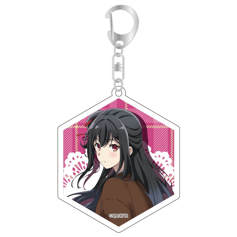 The Detective Is Already Dead sign Acrylic Key Chain Natsunagi Nagisa Valentine Ver.