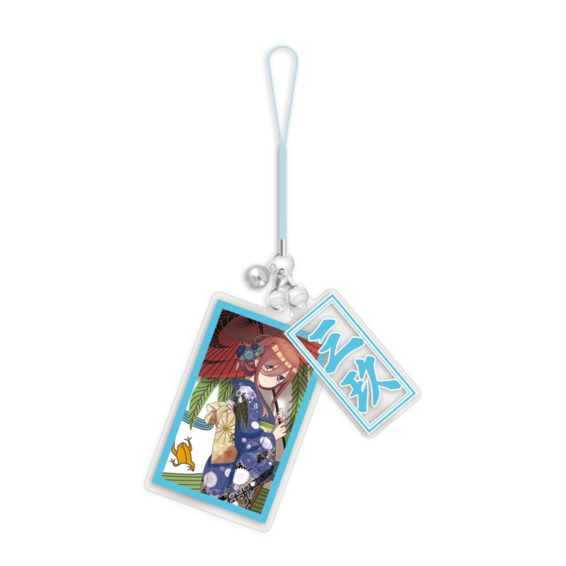 The Quintessential Quintuplets TOKYOGETS Hanafuda Pattern Strap Charm Set Miku