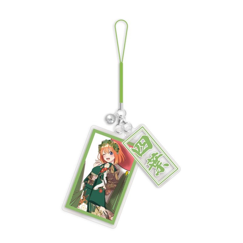 The Quintessential Quintuplets TOKYOGETS Hanafuda Pattern Strap Charm Set Yotsuba
