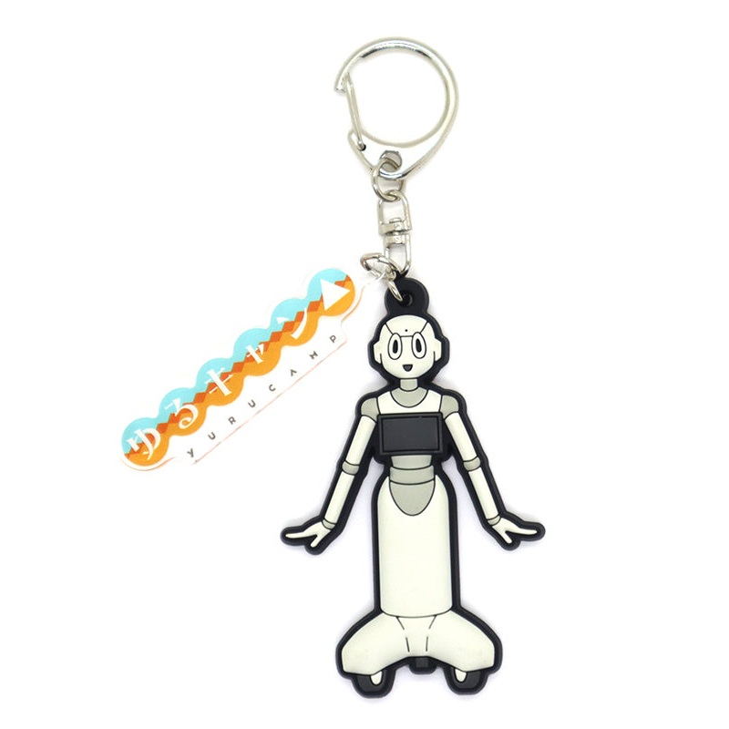 Yurucamp Movie soup Rubber Key Chain Ginger-kun