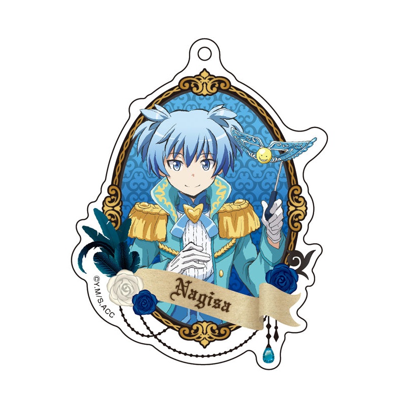 Assassination Classroom Medicos Entertainment Original Illustration Acrylic Key Chain Masquerade Ver.1 Shiota Nagisa