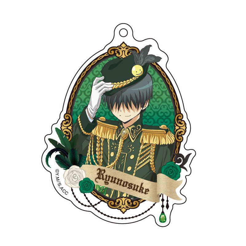 Assassination Classroom Medicos Entertainment Original Illustration Acrylic Key Chain Masquerade Ver.5 Chiba Ryunosuke