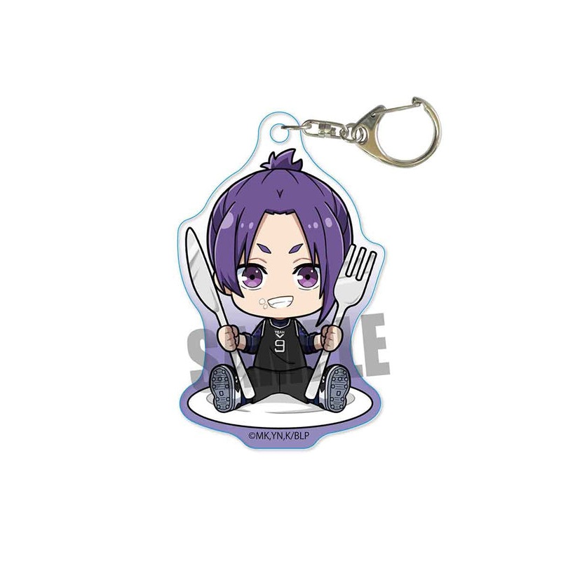 Blue Lock Bell House Gochi Chara Acrylic Key Chain Mikage Reo