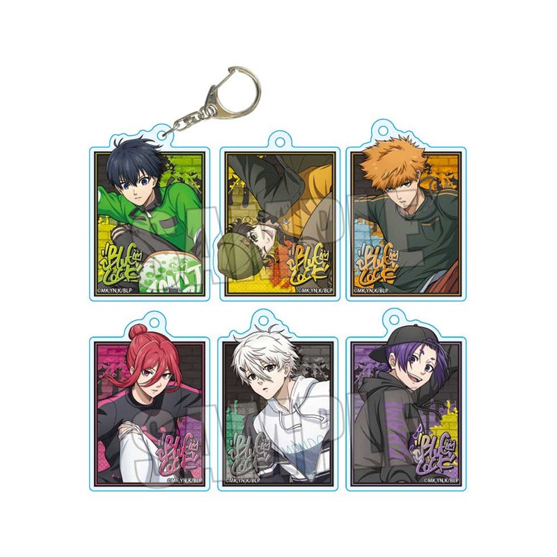 Blue Lock Bell House Trading Acrylic Key Chain Skater Ver.(1 Random)