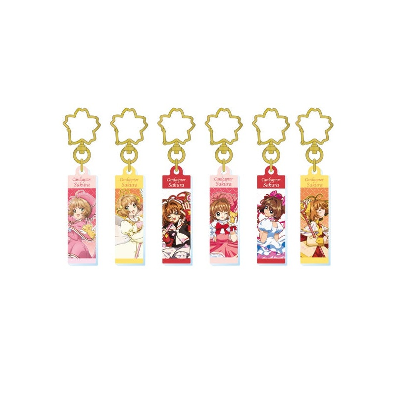 Cardcaptor Sakura Toshin Pack Trading Acrylic Key Chain Cardcaptor Sakura Vol.1(1 Random)