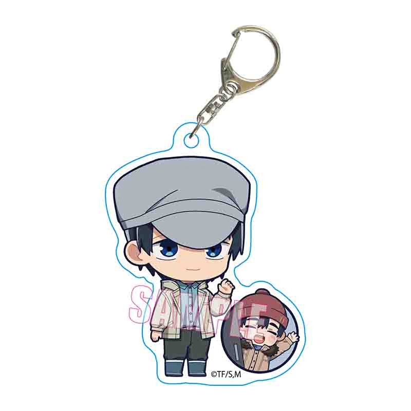 Chainsaw Man Bell House Petit Memo! Acrylic Key Chain Hayakawa Aki (Childhood) & Taiyo