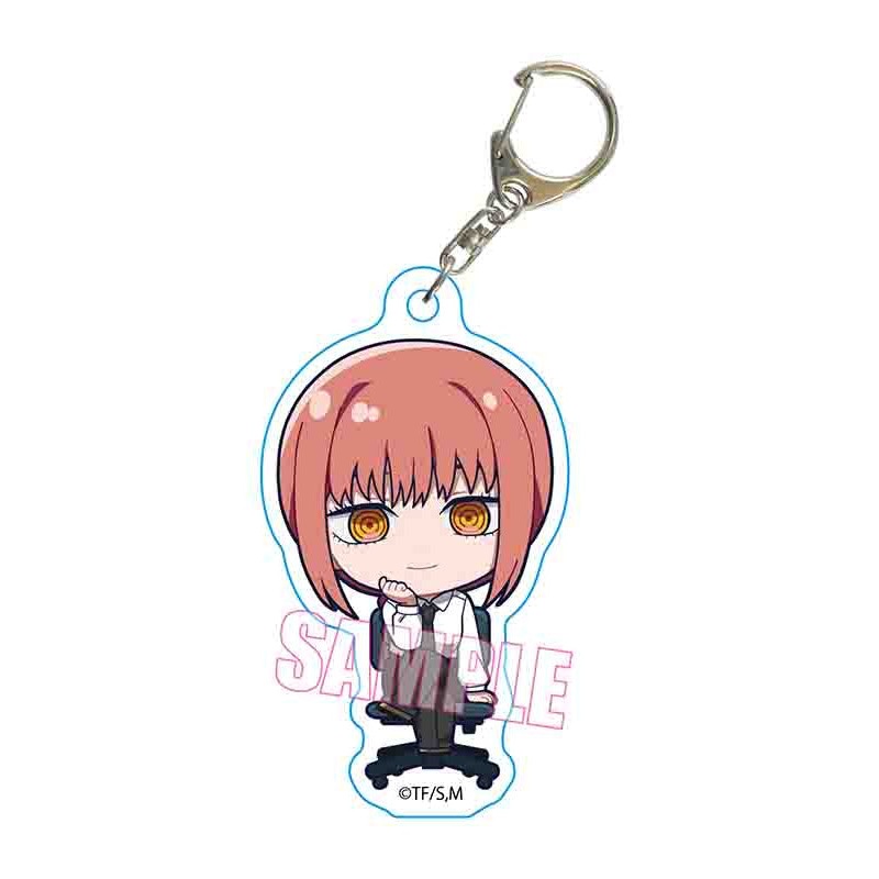 Chainsaw Man Bell House Petit Memo! Acrylic Key Chain Makima