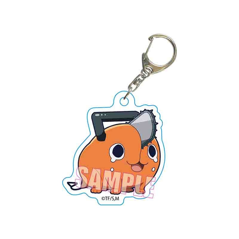 Chainsaw Man Bell House Petit Memo! Acrylic Key Chain Pochita