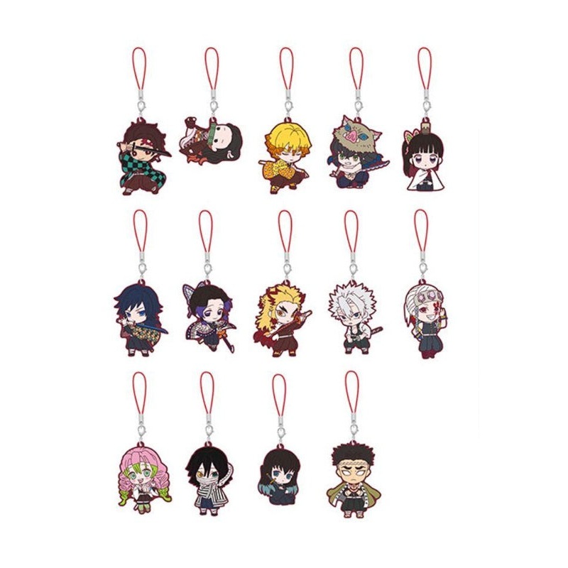 Demon Slayer: Kimetsu no Yaiba Bandai Metsu! Capsule Rubber Mascot 7 (1 Random Blind)