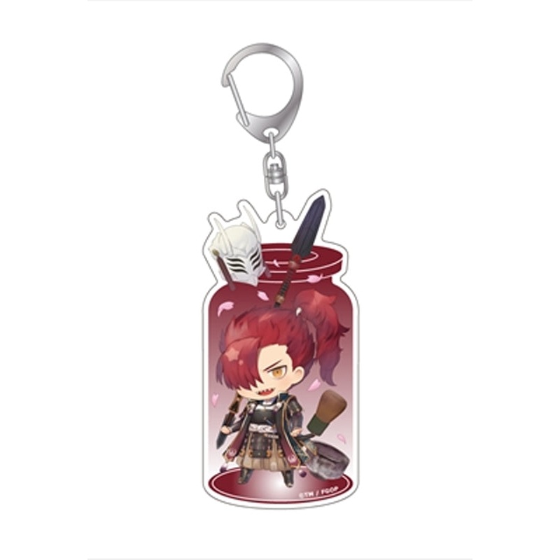 Fate/Grand Order Algernon Product CharaToria Acrylic Key Chain Berserker / Mori Nagayoshi