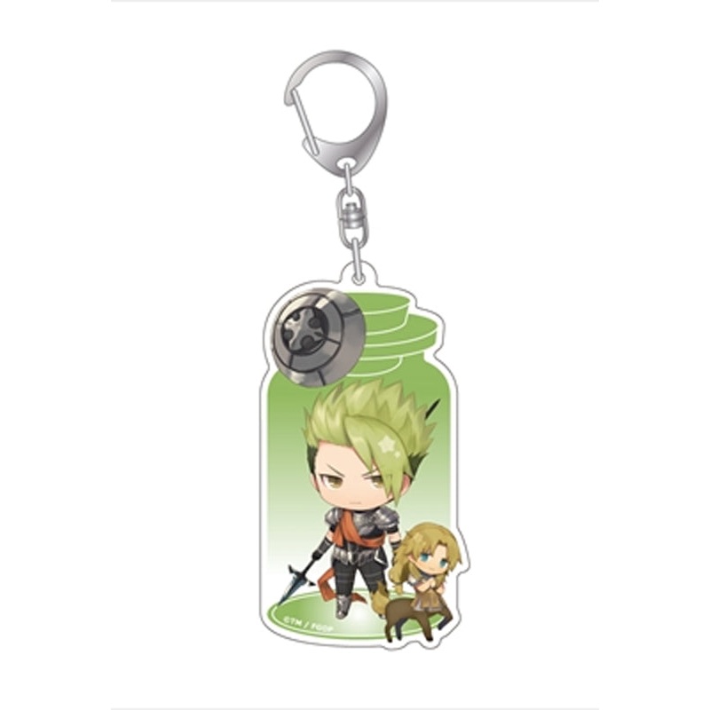 Fate/Grand Order Algernon Product CharaToria Acrylic Key Chain Rider / Achilles