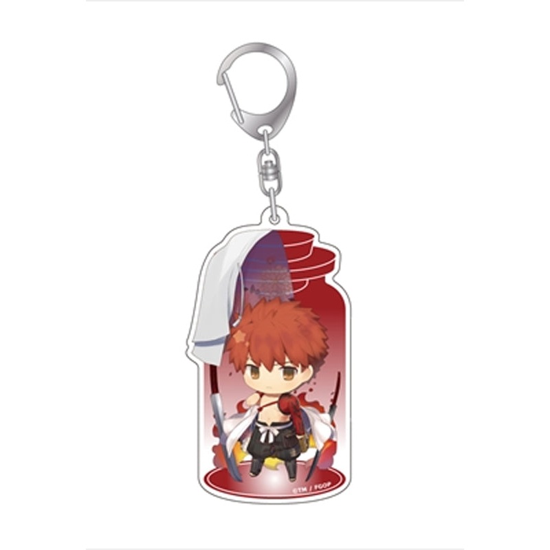 Fate/Grand Order Algernon Product CharaToria Acrylic Key Chain Saber / Senji Muramasa