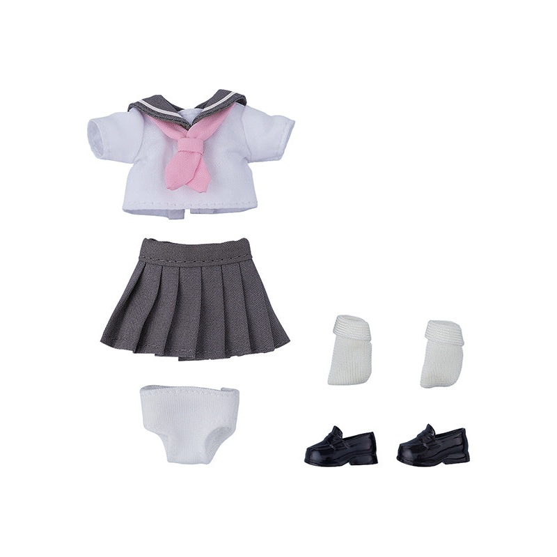 Nendoroid Doll Outfit Set: Short-Sleeved Sailor Outfit (Gray)