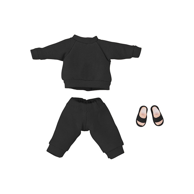Nendoroid Doll Outfit Set: Sweatshirt and Sweatpants (Black)